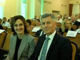 V. Čmilytė-Nielsen ir D. Gedvilas. Lietuvos statybininkų asociacijos nuotr.