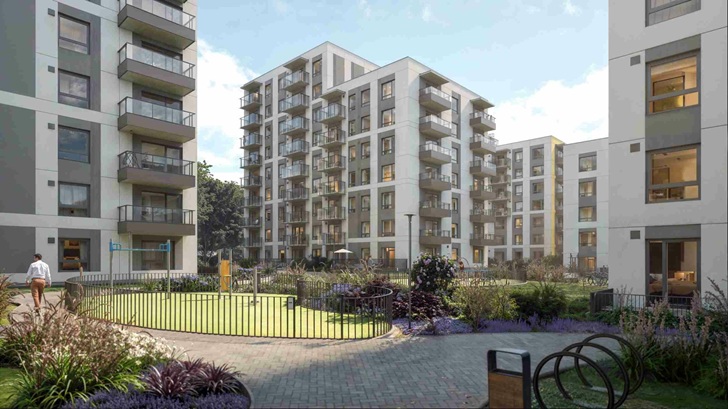 Bendrovės „Eika Development“ vizualizacija