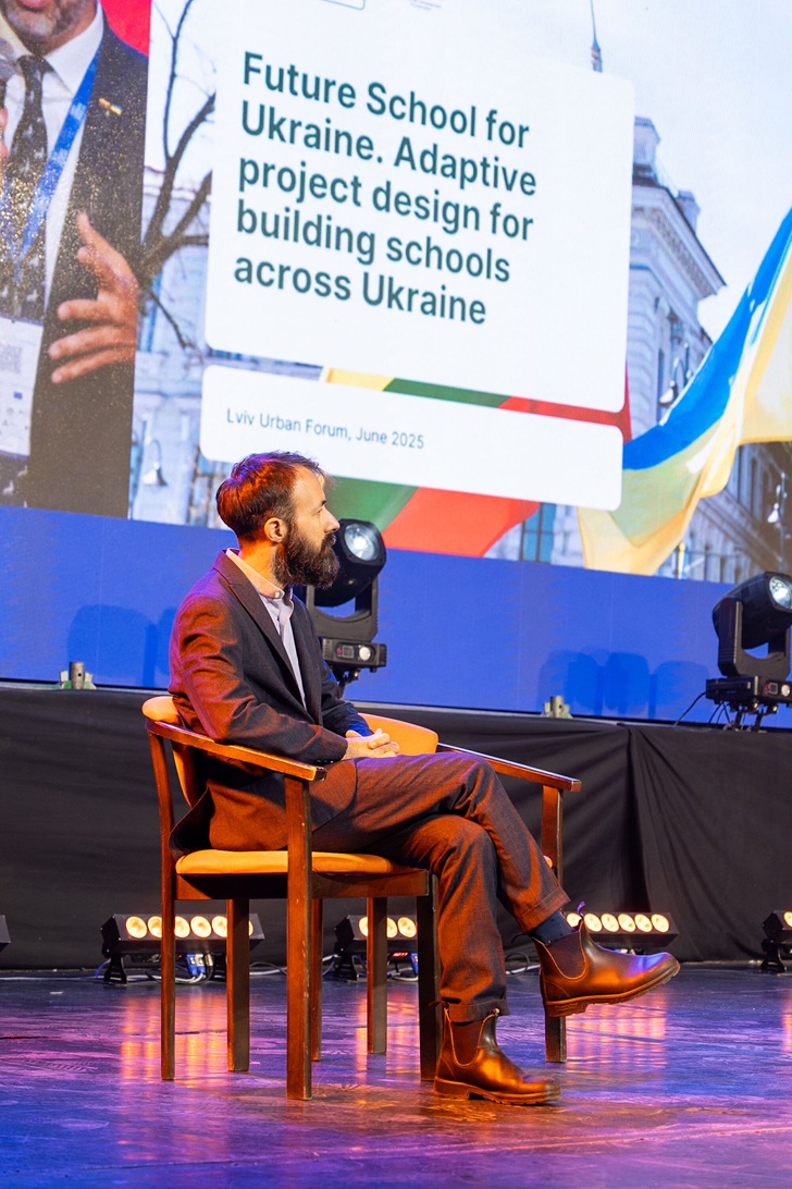 Poé Matteo George. Lvivo urbanistikos forumas 2025