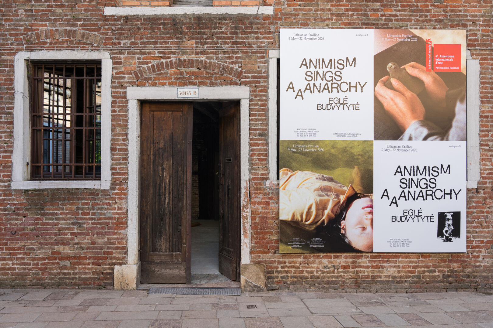 Lietuvos paviljonas Venecijos šiuolaikinio meno bienalėje&ldquo;. Andrej Vasilenko nuotr.