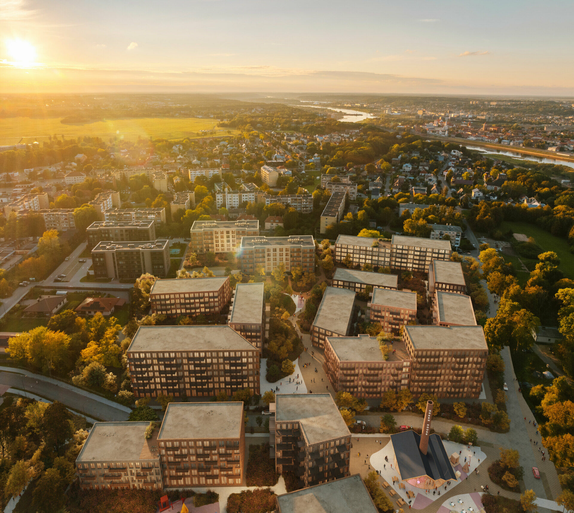 &bdquo;YIT Lietuva&ldquo; pradeda antrąjį projekto &bdquo;Matau Kauną&ldquo; etapą Aleksote 
